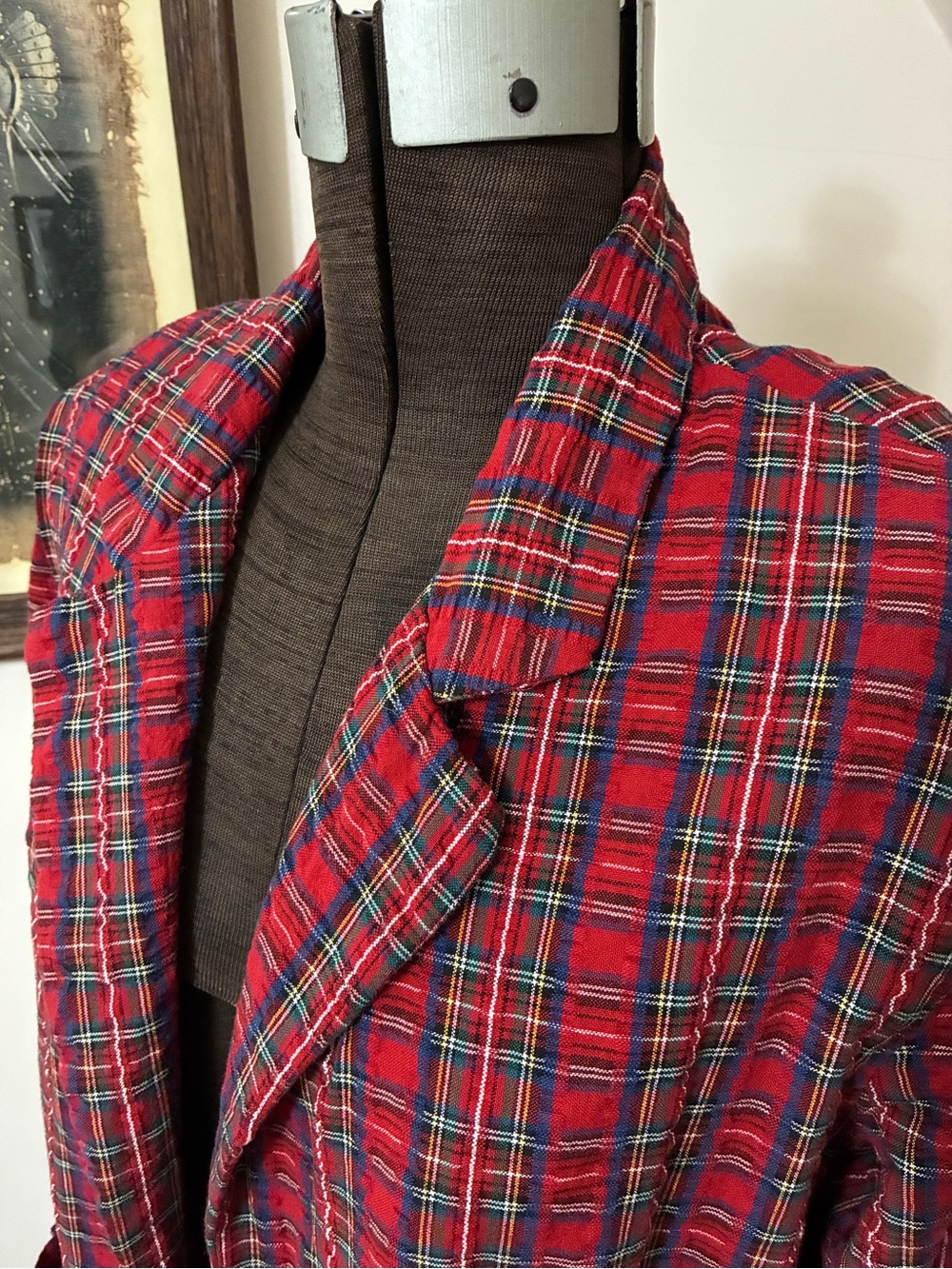 Vintage 90s Roman’s Seersucker Blazer